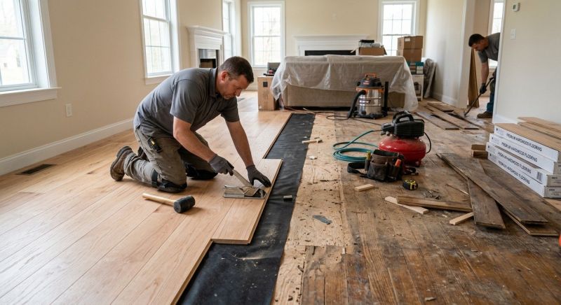 Hardwood Floor Renovation in Austin, TX