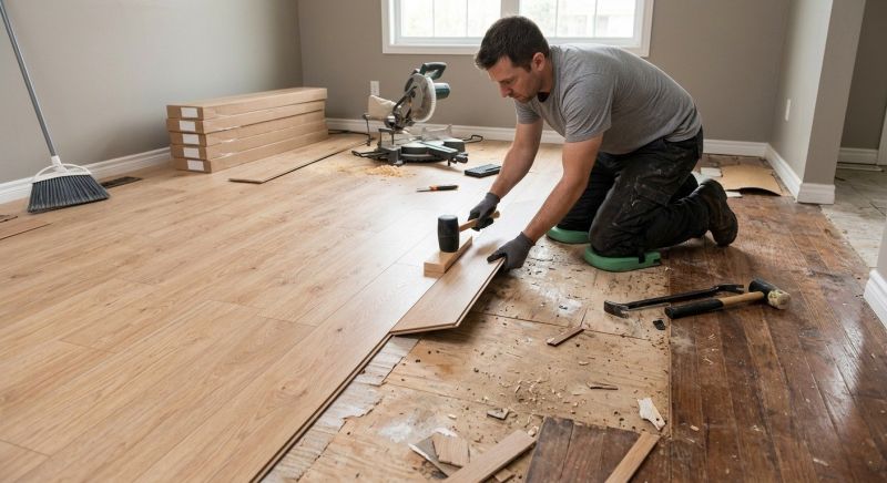 Laminate Tile Installation in Roseville, CA