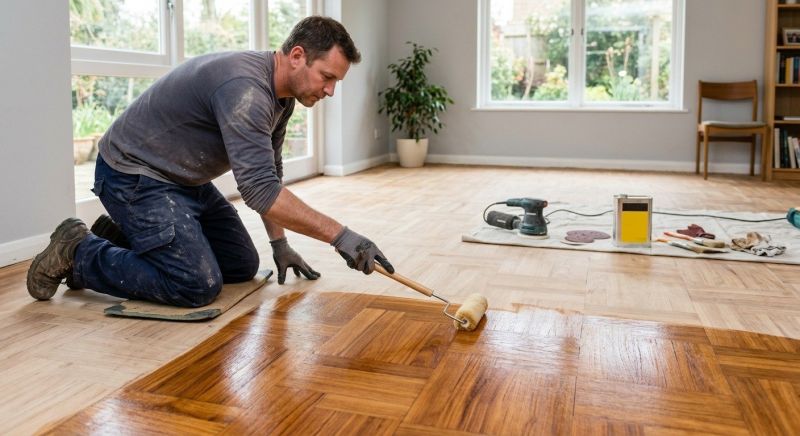 Mahogany Floor Refinishing in Alpharetta, GA