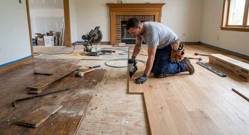 Oak Floor Installation in Phoenix, AZ