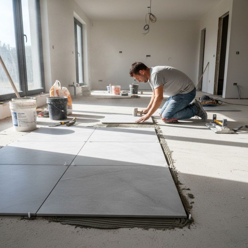 Tile Floor Installation in Fredericksburg, VA