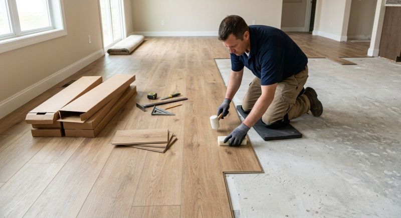 Vinyl Tile Installation in Fort Worth, TX