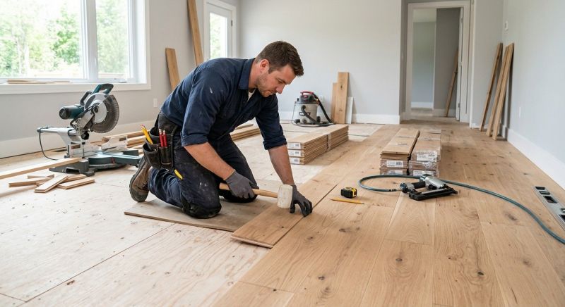 Walnut Flooring Installation in Phoenix, AZ