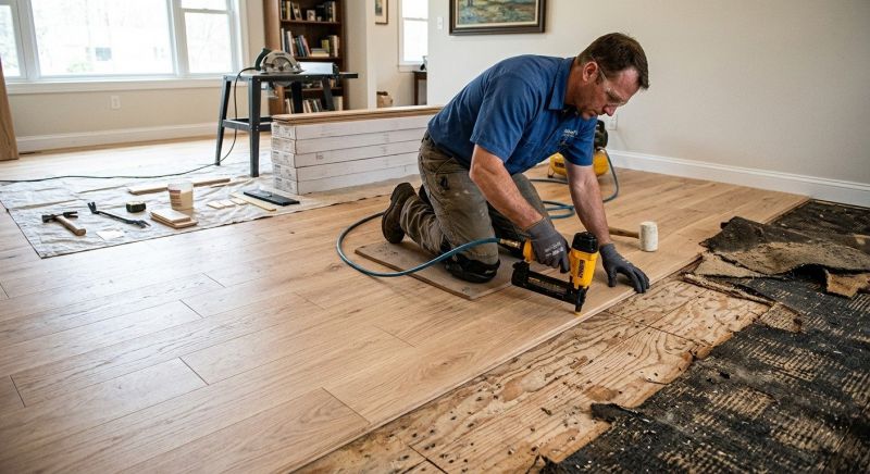 Wood Floor Replacement in Austin, TX